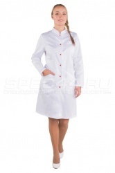 Одежда медицинская Халат медицинский жен. М-013 (Элит-145 кнопки)