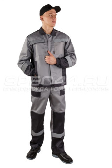 Одежда специальная летняя Костюм мужской с полукомбинезоном с СОП