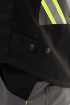 Одежда специальная летняя Костюм Грит Люкс с СОП мужской, арт. КОС 004, серый/черный